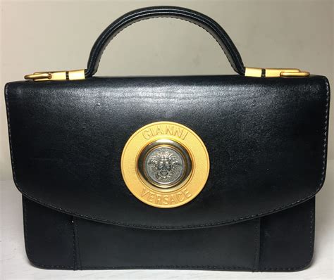 gianni Versace black bag